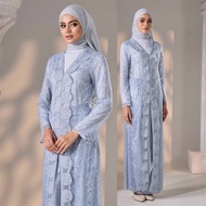 HIJABISTAHUB REFA DRESS Long Full Lace baju raya bridesmaid dinner tunang
