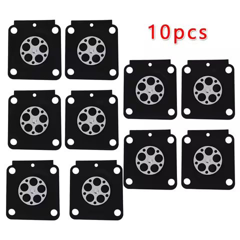 10PCS Carburetor Metering Diaphragm Carburetor Membrane Pads For Stihl 4314 121 4700 For Zama A01505