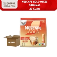 [Carton] NESCAFE GOLD 3in1 Original Coffee Sachets (20 x 24g)