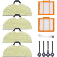 JYAILIFIS RV2610WA Vacuum Mop Replacement Pads Compatible with Shark RV2610WA RV2620WA RV2410WD AV26