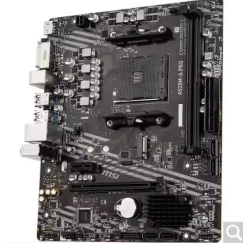 A520M-A PRO DDR4 computer main board for CPU5600/5600G/5700G 4 interfaces