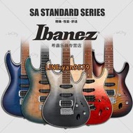 IBANEZ依班娜GSA60QA初學者進階SA360 SA460 260單搖電吉他輕薄款  網