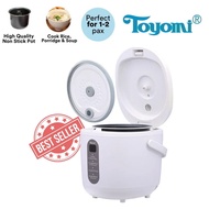 Toyomi 0.3L Micro-com Mini Rice Cooker RC 919 - White / Pink