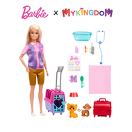Đồ Chơi Búp Bê Barbie Và Trạm Cứu Hộ Động Vật BARBIE HRG50