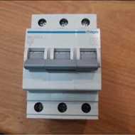 Mcb hager 3p 6a 10a 16a 20a Original - 6A