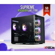 INVADER SUPREME S10 | RTX 5070Ti | Ryzen 7 7700 GAMING DESKTOP