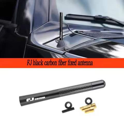 Radio Antenna For Toyota FJ Cruiser Bonnet Decorative Antenna Modification FJ Cruiser Exterior Acces