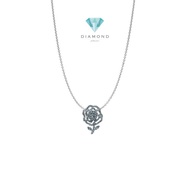 Flora necklace Diamond white gold 18K Diamond Jewelry