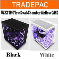 NZXT H9 Flow Dual-Chamber Mid-Tower Airflow Case Black/White
