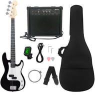 Factory Direct Sales; Electric Bass Four-String Electric Bass Set Bass Guitar Children Beginner Prof