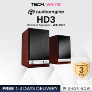 Audioengine HD3 | Premium Powered Bookshelf Speakers (Walnut)