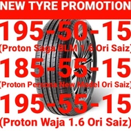 New Tyre Promotion Ready Stock 😎185-55-15,195-50-15,195-55-15