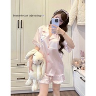 BEAR Summer Silk Hello Kitty Pajamas