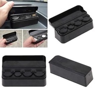 Car Coin Box Case Coin Box Car Storage Organizer 4Slot