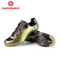 sidebike SV-08 carbon cycling shoes road bike men professional self-locking bicycle sneakers compatible with cleats shoes
