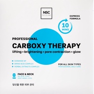 Name Skin Care Korean Carboxy CO2 Therapy Face & Neck Mask Set of 5 - Hydrating Oxygen Carboxytherap
