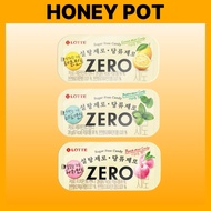 [LOTTE] Zero Sugar Free Candy 28g / 98% Sugar Free