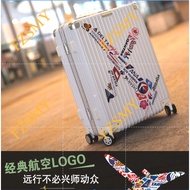 Unique Stickers Luggage Stickers Waterproof Street Wear Suitcase Stickers Female Trolley Case Passwo