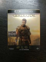 (4k鐵盒珍藏版) 帝國驕雄 Gladiator (台版 4k+bd) 藍光 blu ray