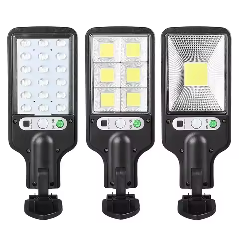 LED Outdoor Solar Lights 30/72/108COB Courtyard Waterproof Wall Lamp Motion Sensor Garden Terrace Ga