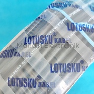 (1 Roll) Kabel Listrik Serabut Lotus 3 x 1.5mm 1 Roll 50 Meter - Kabel