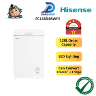 Hisense Mini Chest Freezer 128L Peti Freezer Murah Deep Freezer Peti Sejuk Beku Frezer Storage 冷藏箱 F