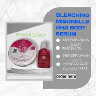 BLEACHING MISONELLS AHA BODY SERUM.BLEACHING PEMUTIH BADAN