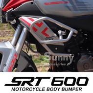 QJMOTOR Motorcycle Bumper High Strength Upper and Lower Protection Bar For QJMOTOR SRT600 SRT 600 Mo