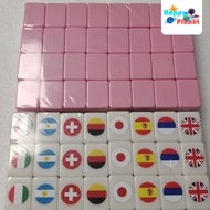 Chess and Cards Some Desktop Games Cross-Border Flag Animal Mahjong Flag Mahjong Chess and Card Game Animal New Pusher Car Xiaolemei Limited Edition Mahjong Gather 10 Match-up Xxpb