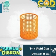 "Qriss" Bunton Lion Star T-43 Bamboo Plate Small Piring Anyam Rotan Bambu Warung Kuliner Nasi Uduk L