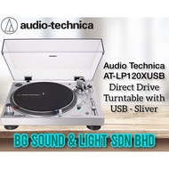 Audio Technica AT-LP120XUSB Direct Drive Turntable with USB - Sliver ( ATLP120XUSB/AT LP120XUSB )