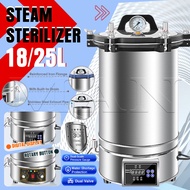 25L Retort Machine Stainless Steel High Pressure Steam Sterilization Autoclave Pot Mesin Retort Untu