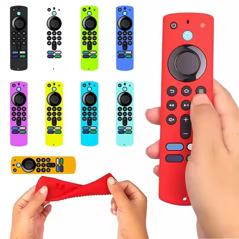 Lightweight Silicone Remote Case Luminous For Amazon Fire TV Stick (3rd Gen) L5B83G Replacement Cove