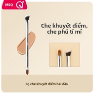 MSQ | MSQ Star Series Double Head Concealer Brush Flat Head Triangle Highlighter Brush Makeup Brush