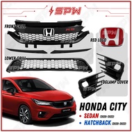 Honda City Sedan (2020-2022) / Hatchback (2020-2023) RS Bodykit Front Grill Top Grilles Lower Grill 