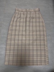 Meters/bonwe Plaid Skirt