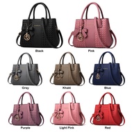 BBD Luxury Lady Women Sling Handbag Synthetic Leather Tote Shoulder Bags Beg Tangan Wanita Murah CS1
