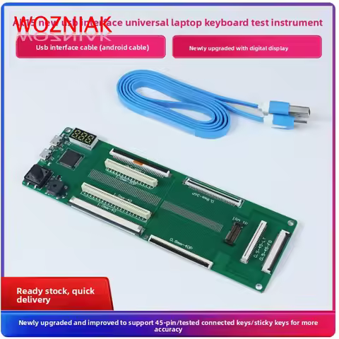 Original QK-AK15 AK15 Laptop Keyboard Tester Testing Device Machine USB Interface With Cable 100% Te