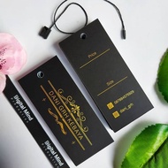 CUSTOM HANGTAG - IVORY MATERIAL 300GR DOBBLE - HIGH QUALITY PRINT
