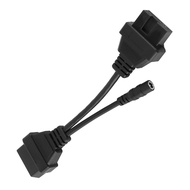 TMA~Diagnostic Adapter Cable 12 Pin OBD1 To 16 Pin OBD2 20cm/7.9in Fit For Mitsubishi