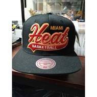 Mitchell and Ness Miami Heat Snapback Cap