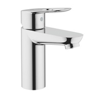 GROHE | 32854000 BauLoop Basin Mixer | Chrome Basin Mixer / Tap with Single Hole installation, smooth body