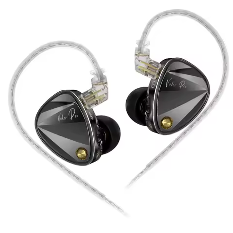 KZ Vader PRO Hifi Bass in Ear Earphones 6-Driver Dynamic IEM , Tuned Sound Profies Music Headsets 2P