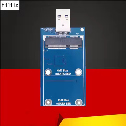 Mini SSD Case mSATA to USB 3.0 Hard Drive Case mSATA USB Adapter External Solid State Disk Supports 