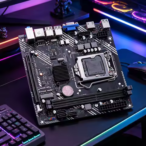 Itx Motherboard USB Home/Office Small Board with Multiple Interfaces Computer Gaming Motherboard Hom