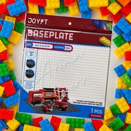 JOYit Building Blocks Big Display Base [25.5 x 25.5cm] ABS Classic Bricks Baseplate DIY Building Tap