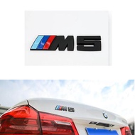 รถจัดแต่งทรงผม M5 Power โลโก้โลหะฝาหน้าฝาหลังกระโปรงรถตรารถยนต์สำหรับ BMW E46 E30 E34 E36 E39 E53 E6