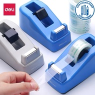 Deli 811 small stationery tape cutter desktop tape holder tape cutter scissors tape cutter