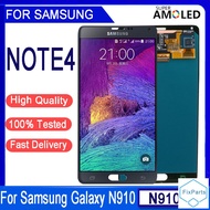 LCD For Samsung Galaxy Note 4 N910 N910C N910A N910F N910H LCD Display Touch Screen Digitizer Assemb