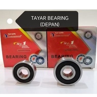 KRISS 110 / KRISS 120 TAYAR BEARING SET DEPAN(6200~1pc/6300~1pc) BEARING TAYAR KRISS 110 KRISS 120 -